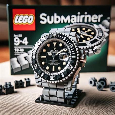 montre lego adulte rolex|lego rolex submariner watch.